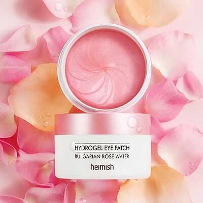 HEIMISH Bulgarian Rose Hydrożelowe Płatki Pod Oczy z Wodą Różaną 60 sztuk