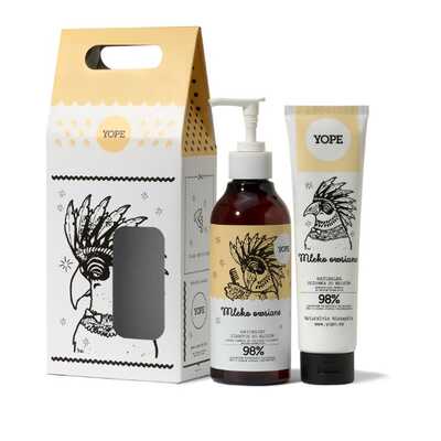 Yope Zestaw Szampon + Odżywka Mleko Owsiane