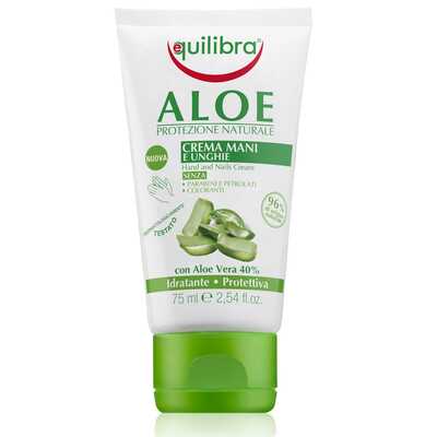 Equilibra Aloesowy Krem do Rąk i Paznokci 75ml