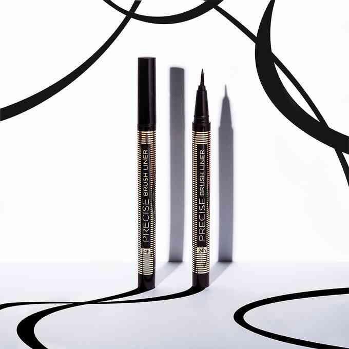 Eveline Precise Brush Liner Eyeliner w Pisaku Czarny > sklep Drogeria.pl