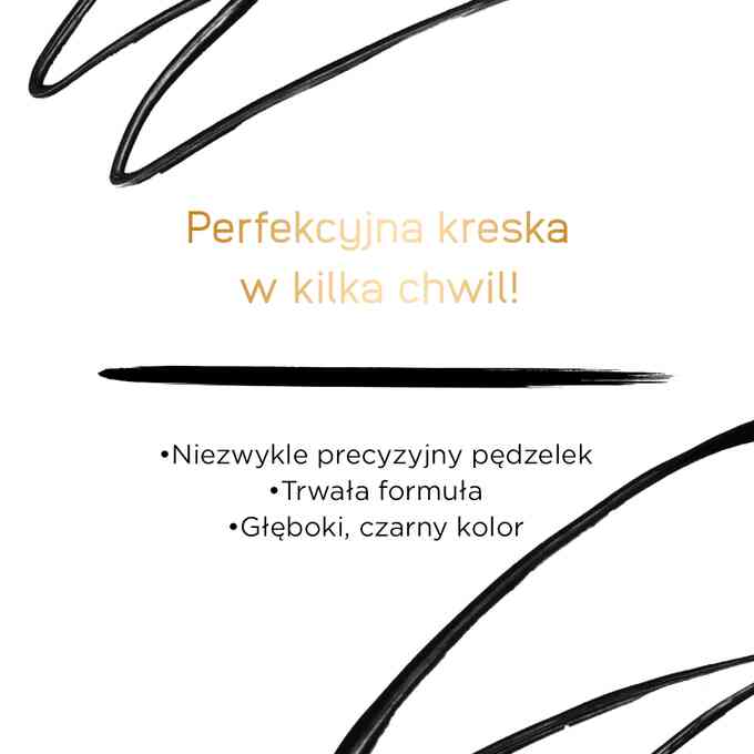 Eveline Precise Brush Liner Eyeliner w Pisaku Czarny > sklep Drogeria.pl