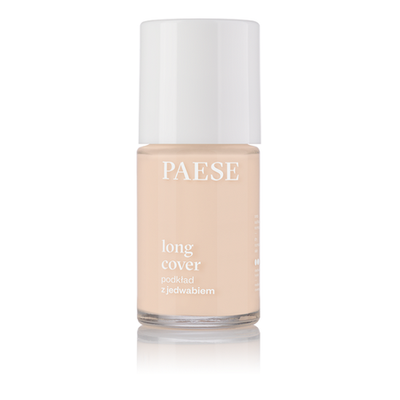 PAESE Podkład Long Cover z Jedwabiem 02N Light Beige