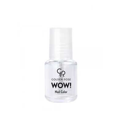 Golden Rose WOW Lakier do Paznoki Bezbarwny 6ml