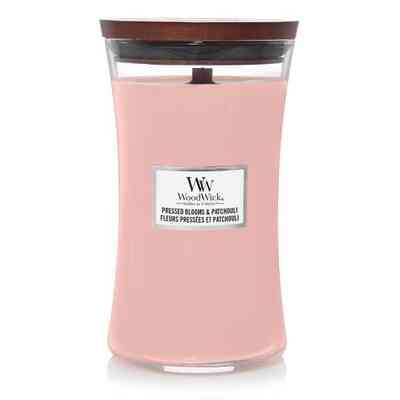WoodWick Świeca Duża Pressed Blooms &amp; Patchouli