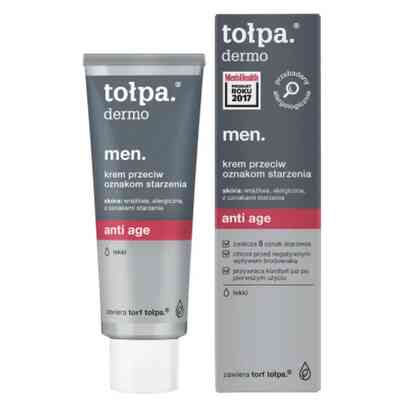 Tołpa Men Anti Age Krem Przeciw Oznakom Starzenia Lekki 40ml