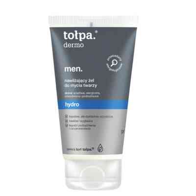 Tołpa Men Hydro Nawilżający Żel do Mycia Twarzy 150ml