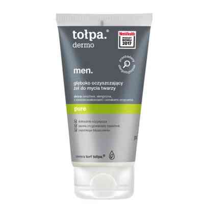 Tołpa Men Pure Głęboko Oczyszczający Żel do Mycia Twarzy 150ml
