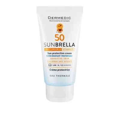 Dermedic Sunbrella Wodoodporny Krem Ochronny dla Dzieci SPF50+ 50ml