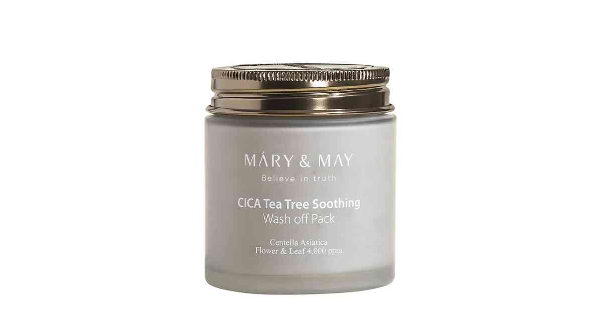 Mary & May Cica Tea Tree MaskaGlinka do Twarzy 125g > sklep Drogeria.pl