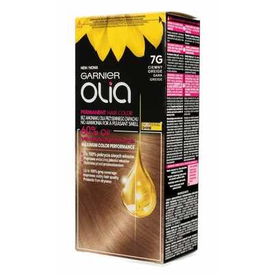Garnier Olia Farba do Włosów 7G Ciemny Greige