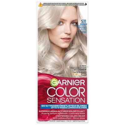 Garnier Color Sensation Farba do Włosów S11 Przydymiony Ultrajasny Blond