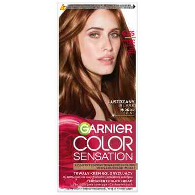 Garnier Color Sensation Farba do Włosów 6.35 Szykowny Jasny Kasztan