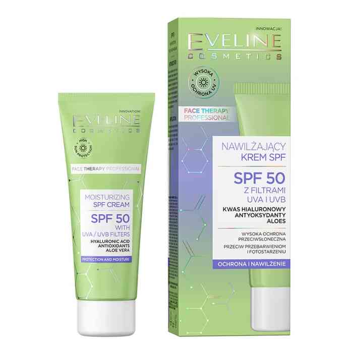 Eveline Nawilżający Krem SPF50+ 30ml
