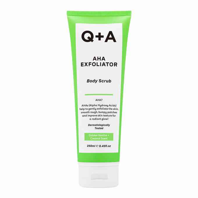 Q+A AHA Exfoliator Peeling do Ciała 250ml