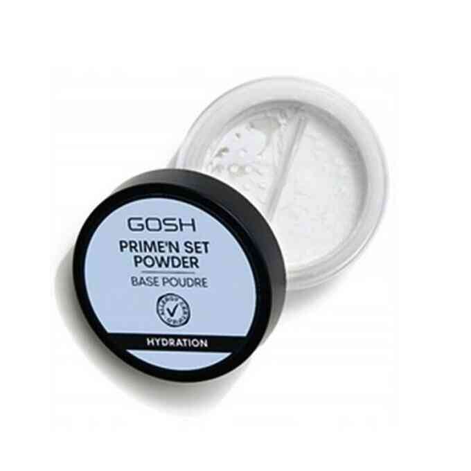 GOSH Prime'n Set Powder Utrwalająco-Matujący Puder Baza z Kwasem Hialuronowym