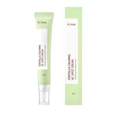 iUNIK - Centella Calming AC Spot Cream, Punktowy Krem na Wypryski 20ml
