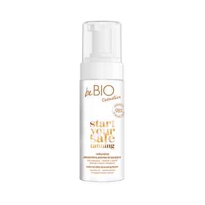 beBIO Start Your Safe Naturalna Aksamitna Pianka Brązująca 150ml