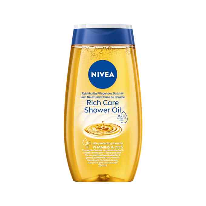 NIVEA Natural Oil Olejek pod Prysznic 200ml