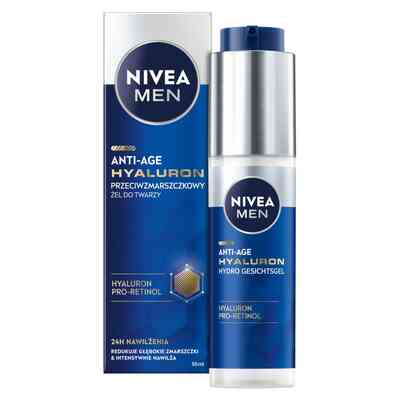 NIVEA Hyaluron Przeciwzmarszkowy Żel do Twarzy 50ml