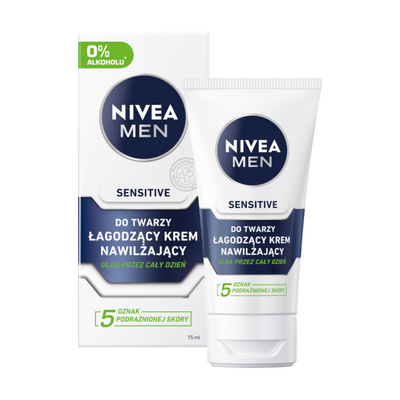 NIVEA Sensitive Łagodzący Krem Nawilżający 75ml