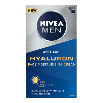 NIVEA MEN Hyaluron Przeciwzmarszczkowy Krem do Twarzy 50ml