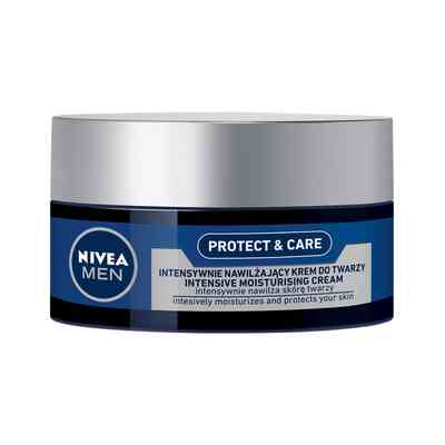 NIVEA Protect &amp; Care Intensywnie Nawilżający Krem do Twarzy 50ml