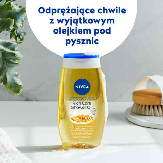 NIVEA Natural Oil Olejek pod Prysznic 200ml