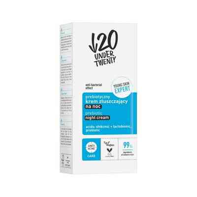 Under Twenty Care Prebiotyczny Krem Złuszczający na Noc 50ml