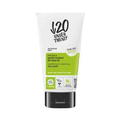 Under Twenty Cleanse Matująca Pasta Myjąca do Twarzy 150ml