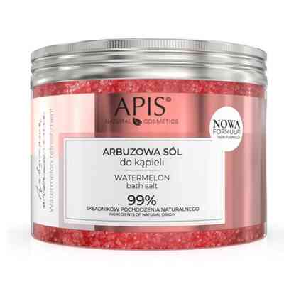 APIS Nawilżająca Sól do Kąpieli Arbuz i Melon 650g