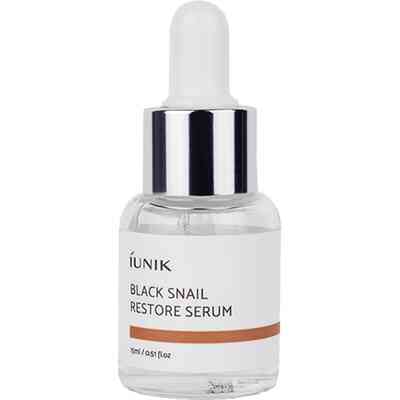 iUNIK Black Snail Restore Serum ze Śluzem Ślimaka 15ml