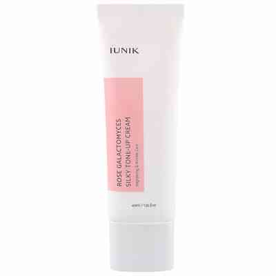 iUNIK Rose Galactomyces Silky Tone Up Cream Rozjaśniający Krem do Twarzy 40ml