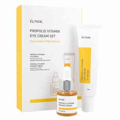 iUNIK Zestaw Propolis Vitamin Krem pod Oczy + Serum
