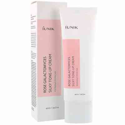 iUNIK Rose Galactomyces Silky Tone Up Cream Rozjaśniający Krem do Twarzy 40ml