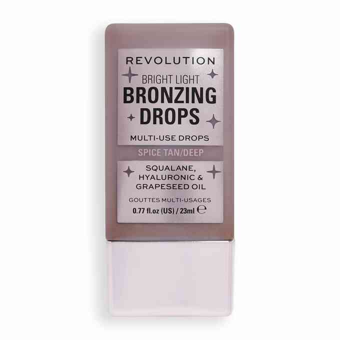 Makeup Revolution Bright Light Bronzing Drops Krople Brązujące Spice 23ml