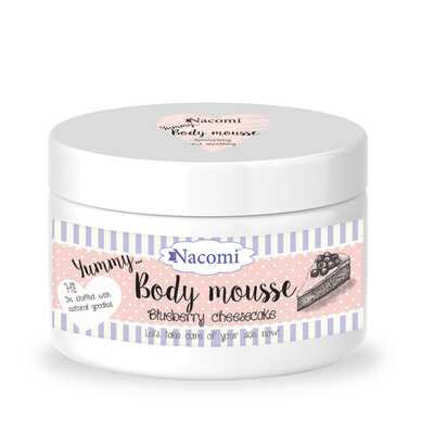 Nacomi Mus do Ciała Wygładzający Borówkowy Sernik 180ml