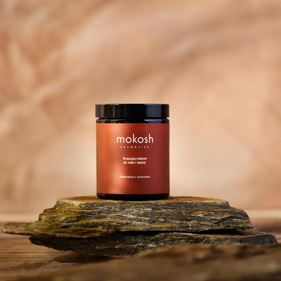 Mokosh Brązujący Balsam do Ciała i Twarzy Pomarańcza z Cynamonem 180ml