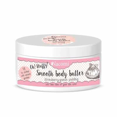 Nacomi Lekkie Masło Truskawkowy pudding 