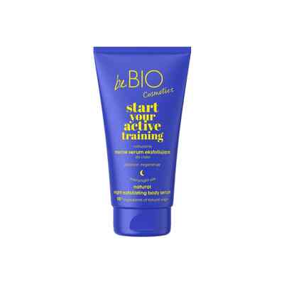 beBIO Start Your Active Training Nocne Serum Eksfoliujące do Ciała 150ml
