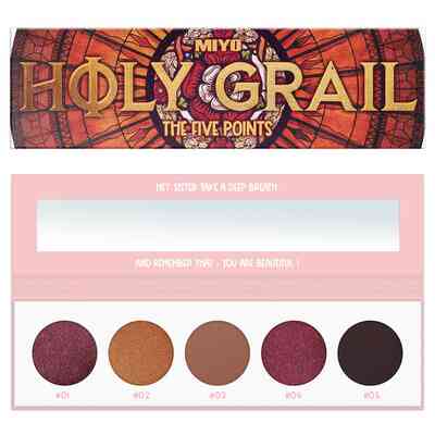 Miyo Five Points Paleta Cieni do Powiek 16 Holy Grail