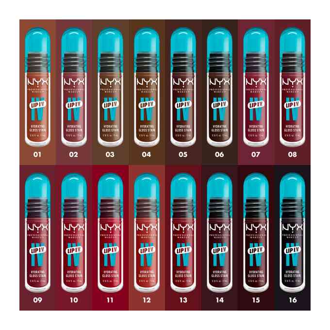 NYX Professional Makeup Lip IV Hydrating Gloss Serum Błyszczyk do Ust 01 Caramel Drip