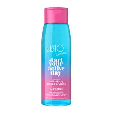 beBIO Start Your Active Day Naturalny Izotoniczny Żel pod Prysznic Nawilżenie 400ml