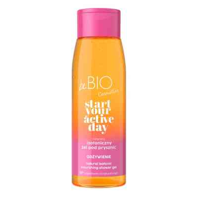 beBIO Start Your Active Day Naturalny Izotoniczny Żel pod Prysznic Odżywienie 400ml
