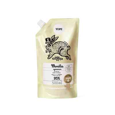 Yope Refill Pack Saszetka - Mydło do Rąk Wanilia Cynamon 500ml