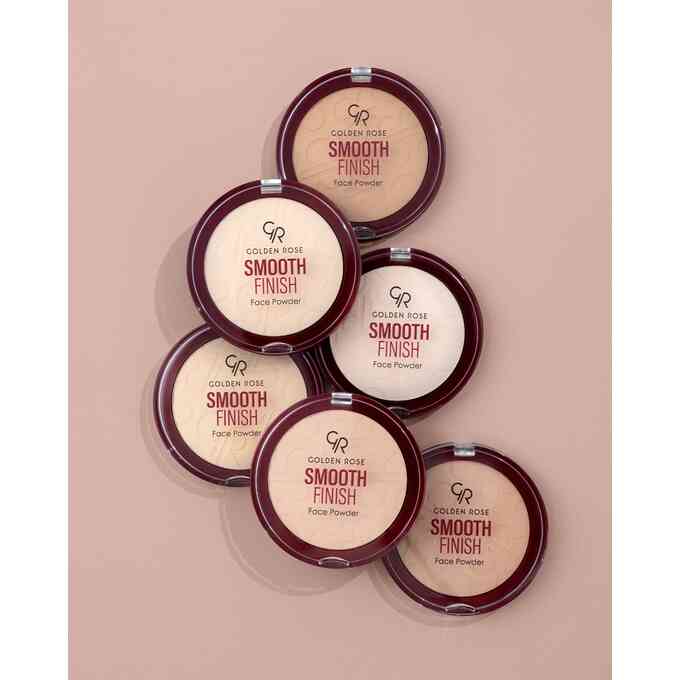 Golden Rose Smooth Finish Puder do Twarzy 201