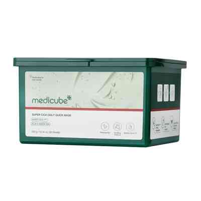 Medicube Deep Cica Daily Quick Mask Zestaw Kojących Masek w Płachcie