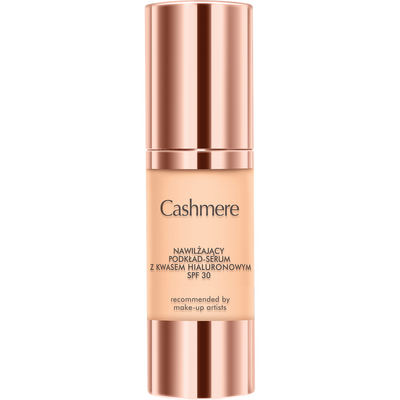 Cashmere Nawilżający Podkład-Serum SPF30 Natural Beige 30ml