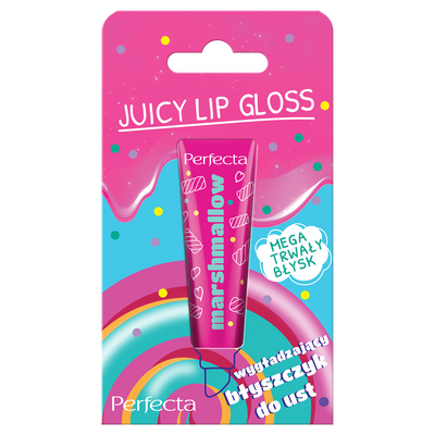 Perfecta Juicy Lip Gloss Wygładzający Błyszczyk do Ust Marshmallow