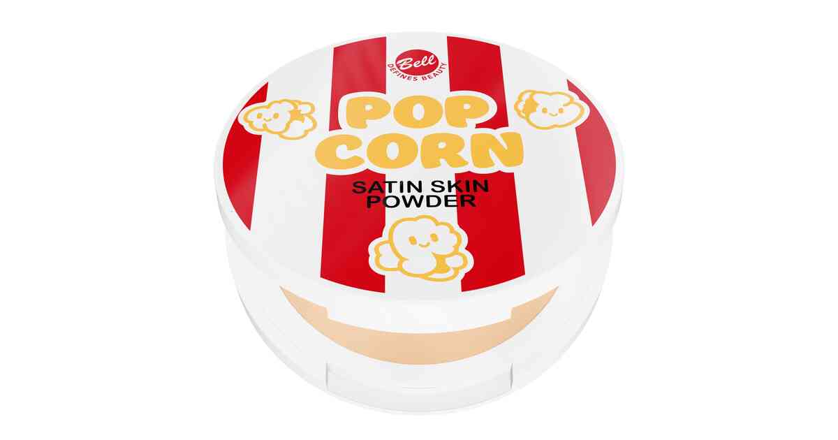 Bell Popcorn Satynowy Prasowany Puder do Twarzy 01 Velvet Vision ...