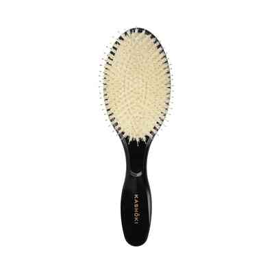 KASHŌKI Smooth White Detangler Duża Szczotka do Włosów z Białym Włosiem Dzika Oval